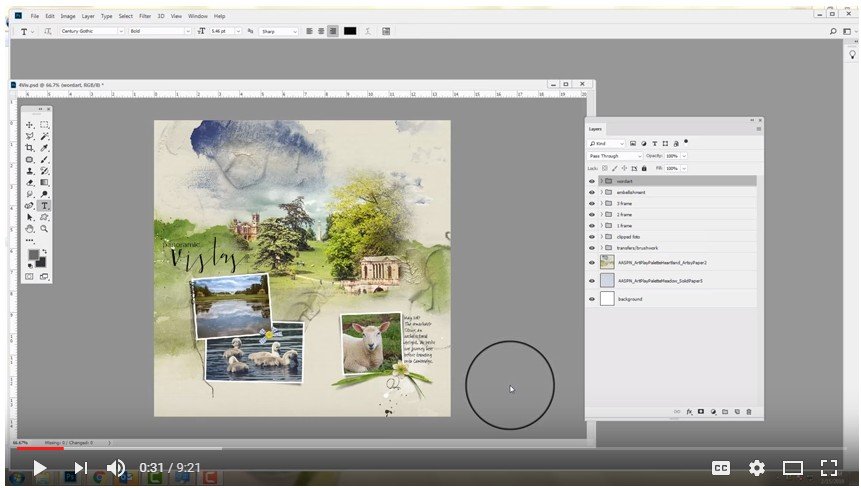 Selecting Backgrounds for Templates Video Selecting Backgrounds for Templates Video