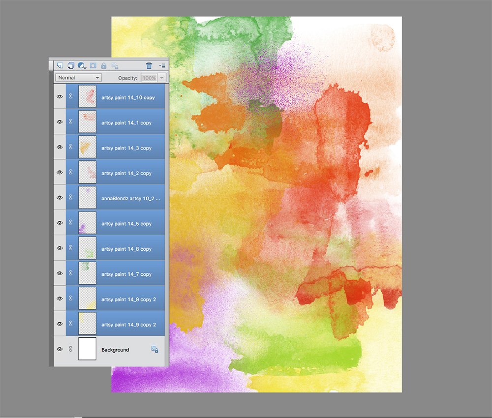 Artsy Brushes Layout Foundation Tutorial Artsy Brushes Layout Foundation Tutorial