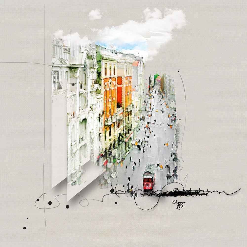 Artsy Dimensional Perspective Effect Tutorial Artsy Dimensional Perspective Effect Tutorial
