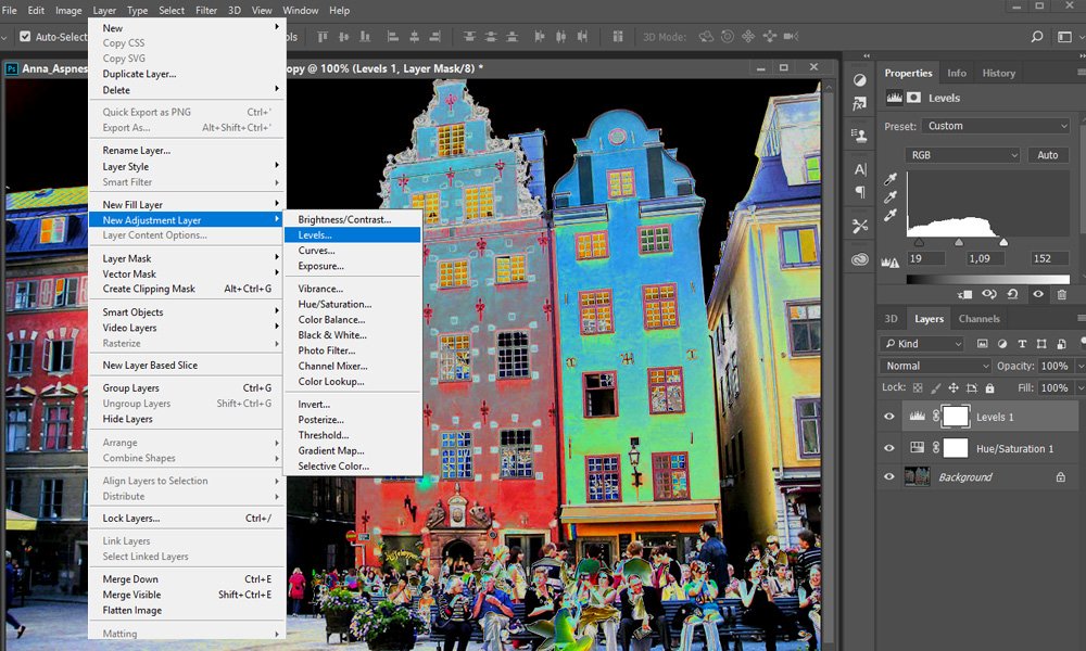 Psychedelic Filter Effect Psychedelic Filter Effect