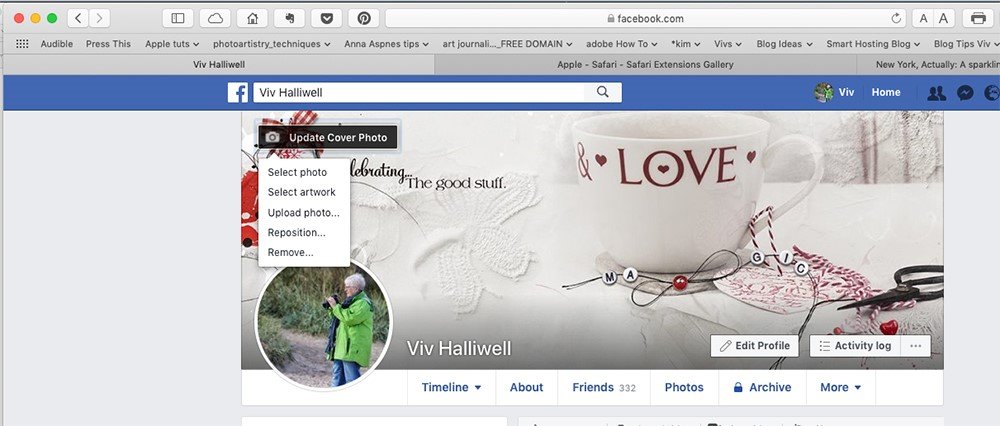 Create an Artsy Facebook Cover Create an Artsy Facebook Cover