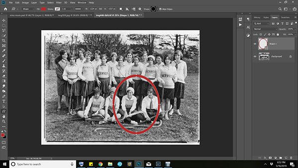 Combining New and Old Photos