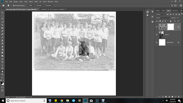 Combining New and Old Photos Combining New and Old Photos