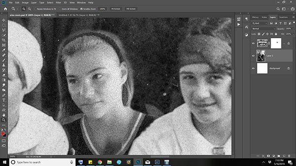 Combining New and Old Photos Combining New and Old Photos