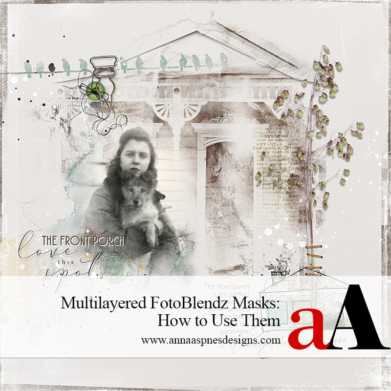 How to use multi-layered fotoblendz clipping masks
