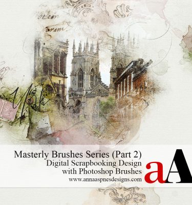 Design Principles Digital Scrapbooking with Photoshop Brushes