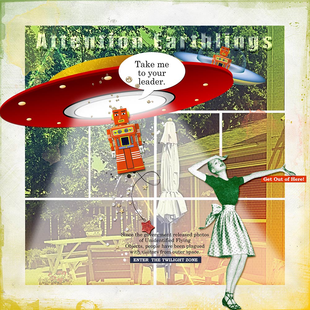 More Ways to Use Stitched Templates More Ways to Use Stitched Templates - Attention Earthlings by Barb Houston