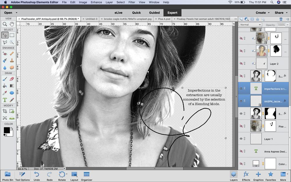 Double Exposure Technique in Photoshop Elements - Image 3