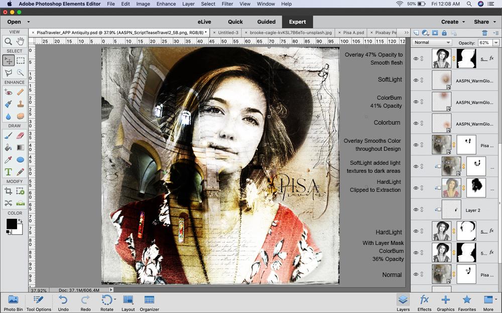 Double Exposure Technique in Photoshop Elements - Image 4