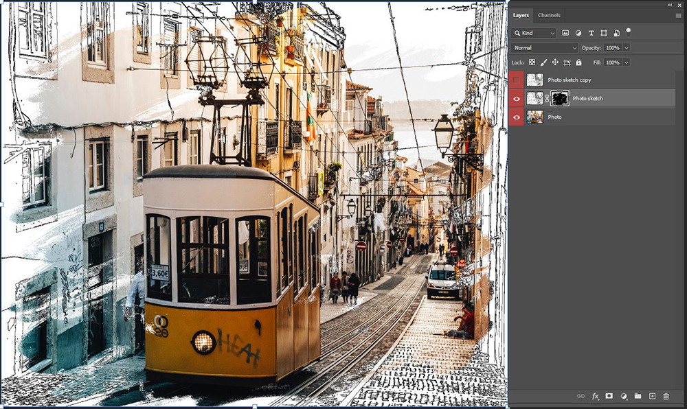 Smart Blur Your WaterColor Photo Edits