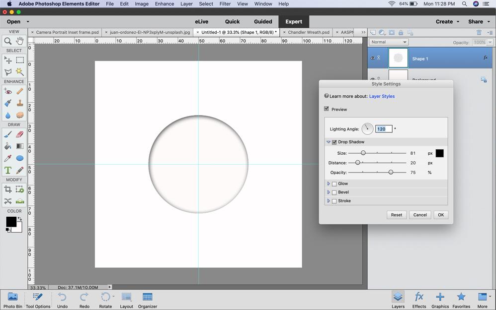 Custom Inset Dimensional Frames