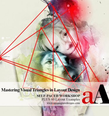 Visual Triangles Digital Scrapbooking: Master Page Design