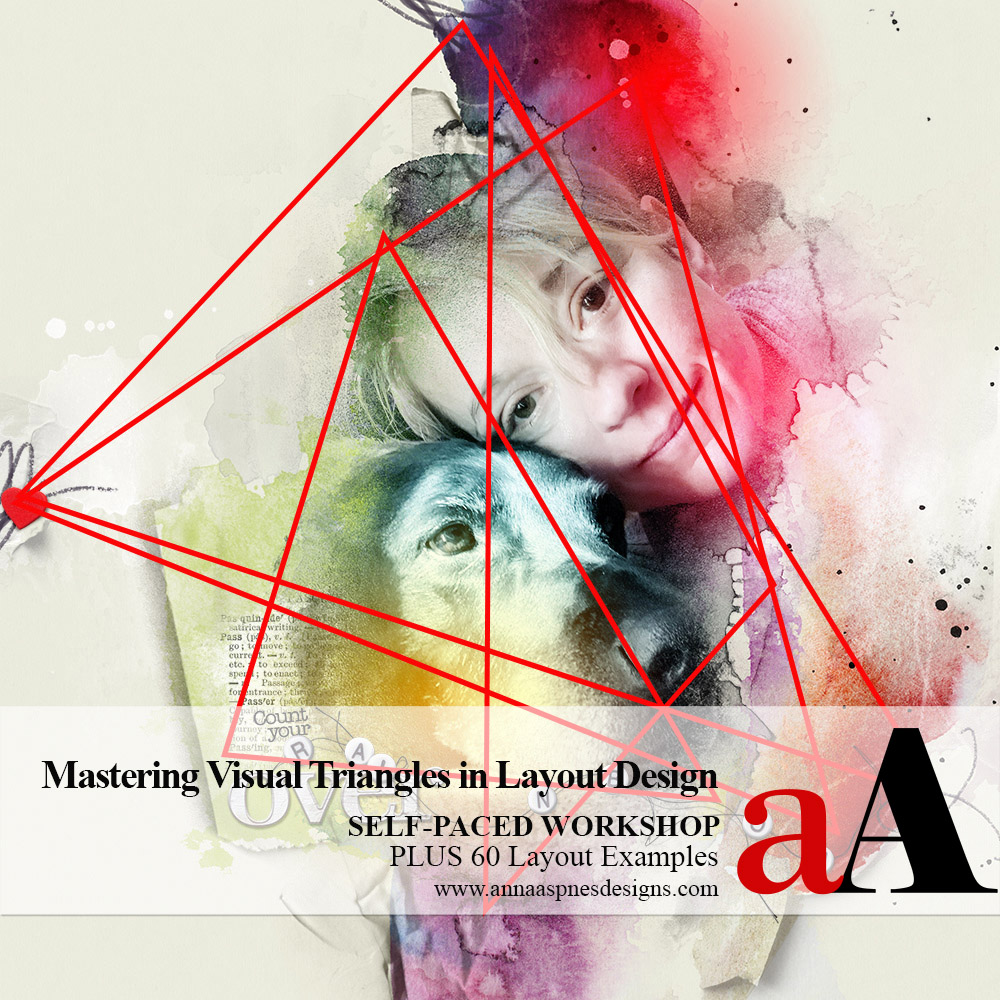 Visual Triangles Digital Scrapbooking: Master Page Design