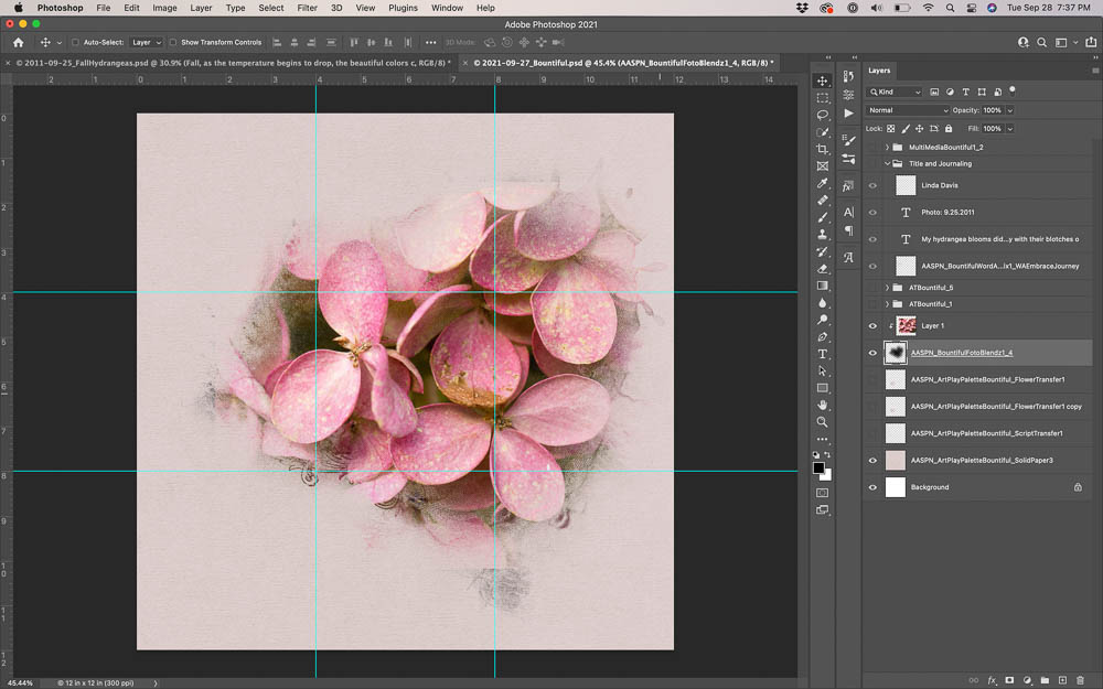blending a photo using FotoBlendz clipping mask in digital scrapbooking blending photos in digital scrapbooking — clipping photo to FotoBlendz mask