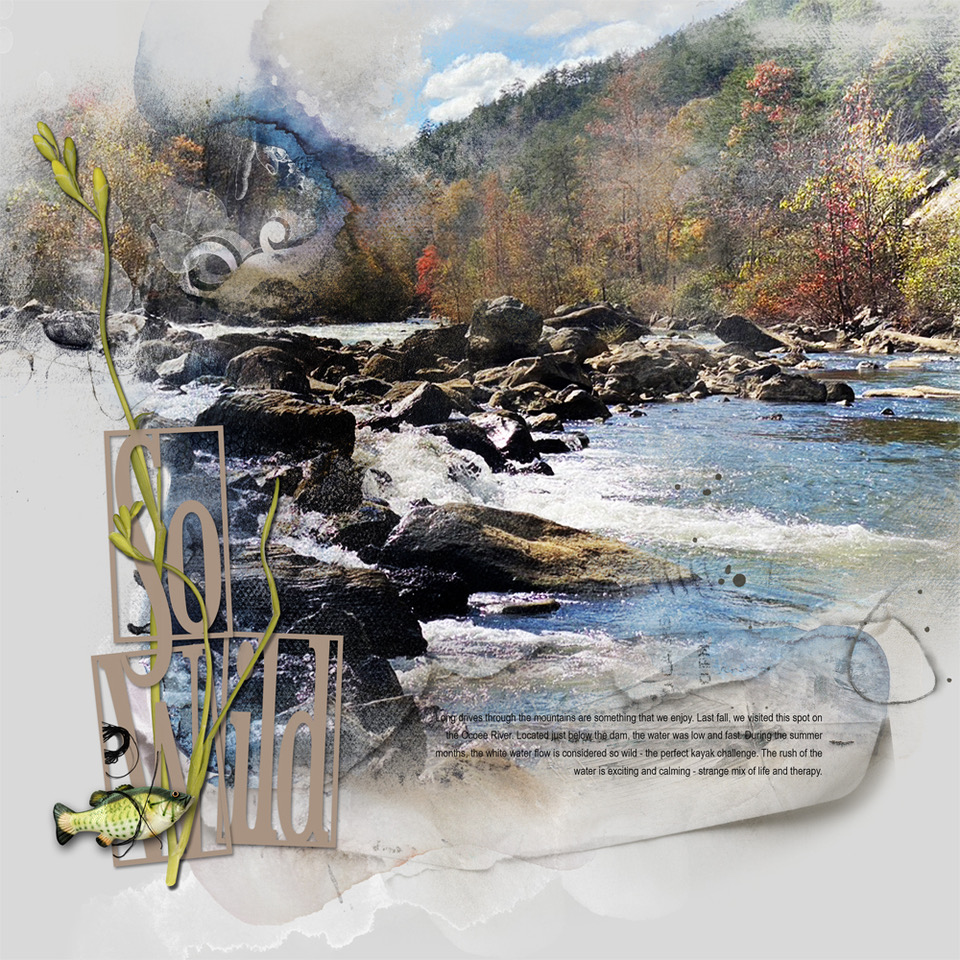 digital scrapbooking title frames