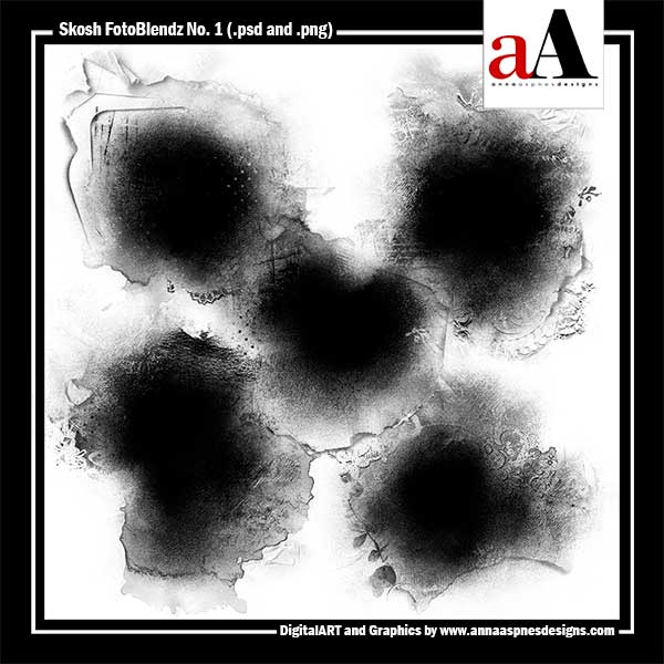 Skosh FotoBlendz clipping masks for digital scrapbooking