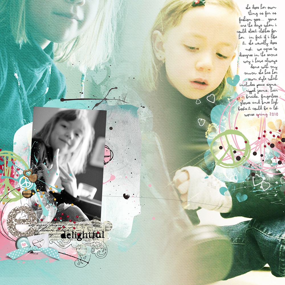 Photo Blending Digital Scrapbooking - Image 3