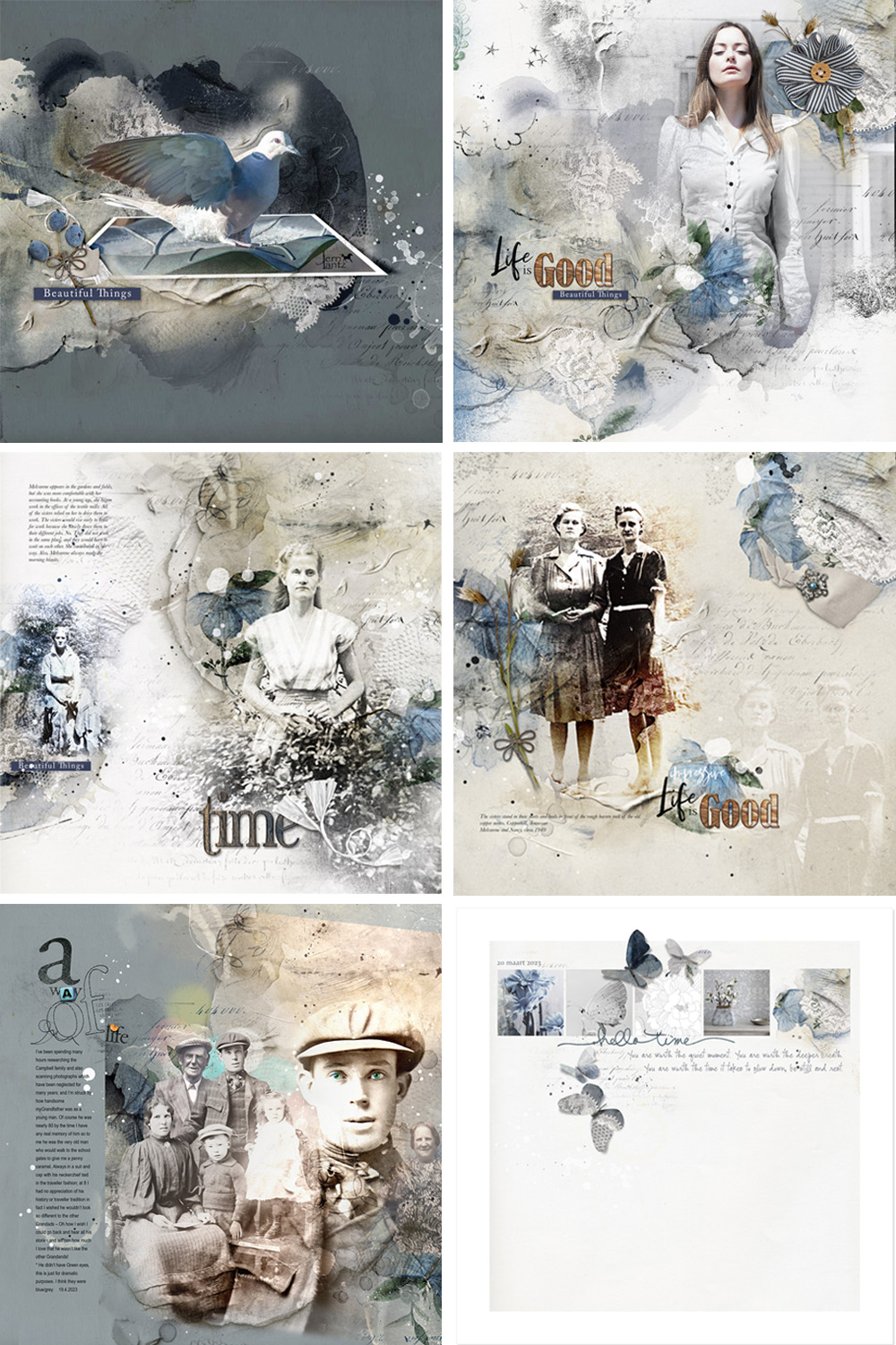 Adjustment Layers Digital Scrapbooking