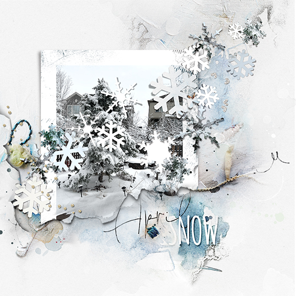 Digital Scrapbook Layout Design: Cut, Blend, and Align - Image 2