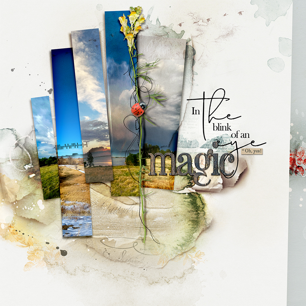 Digital Scrapbook Layout Design: Cut, Blend, and Align - Image 5
