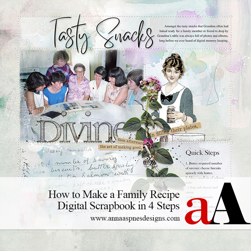 Family Recipe Scrapbook