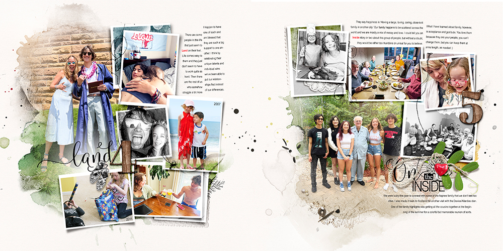 digital scrapbook photo book class