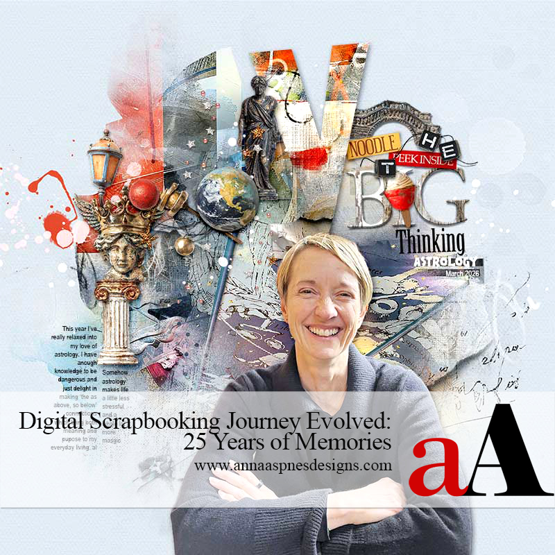 digital scrapbooking journey evolved