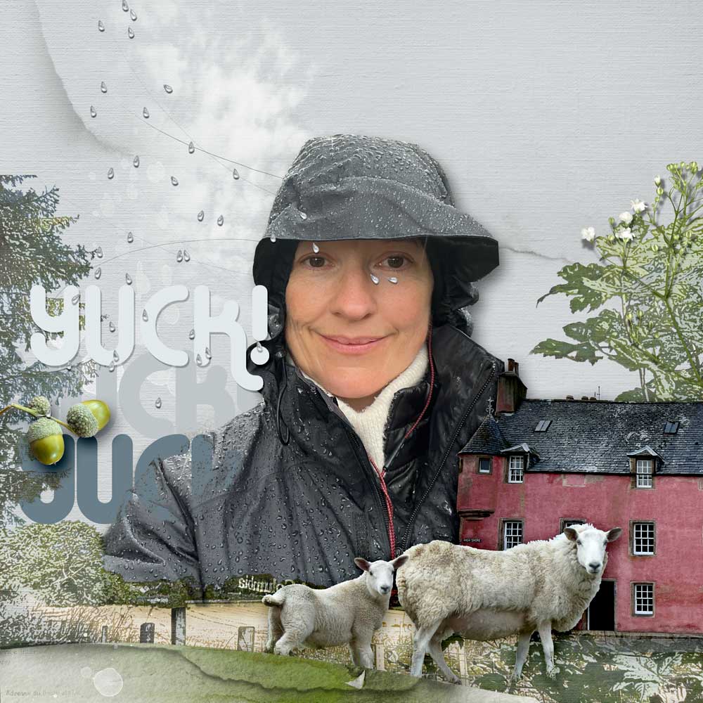 Photo Selections, Masking and Extractions for Digital Scrapbooking, Collage and Photo Artistry Class in Photoshop Elements by Anna Aspnes Designs