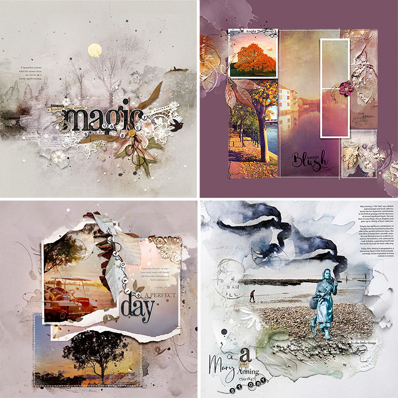 Creative Digital Scrapbooking Ideas