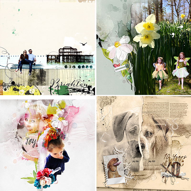 Creative Digital Scrapbooking Ideas
