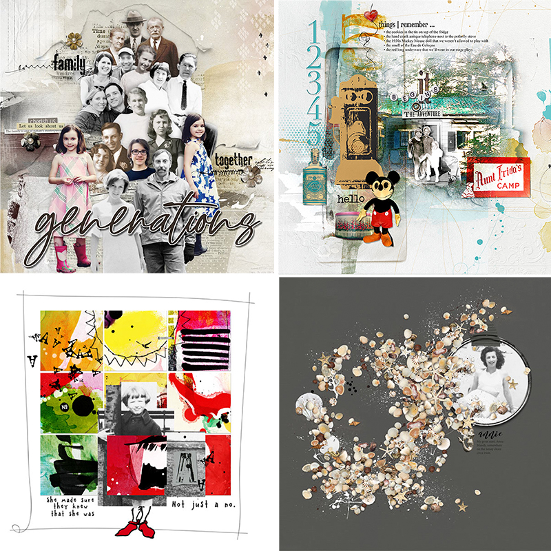 Creative Digital Scrapbooking Ideas