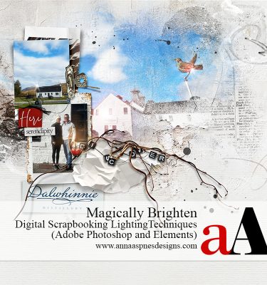 digital scrapbook lighting techniques