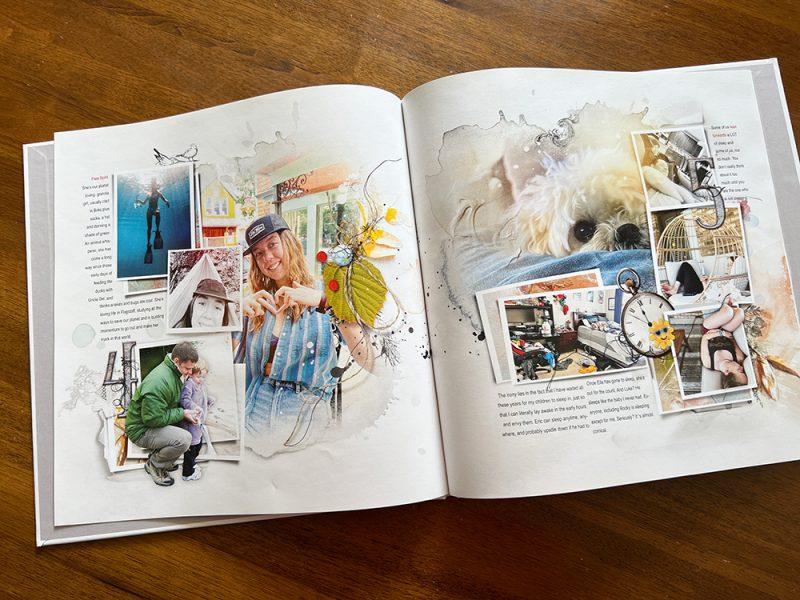 Digital Scrapbook Photo Books