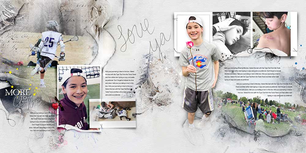 Digital Scrapbook Photo Books