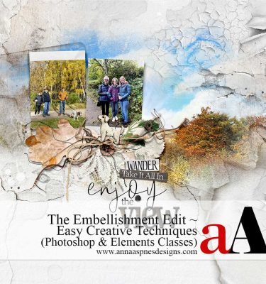 Easy Digital Scrapbooking Embellishments: Make Easy Clusters