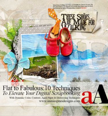 Best Digital Scrapbooking Techniques: 10 Flat to Fabulous Tutorials