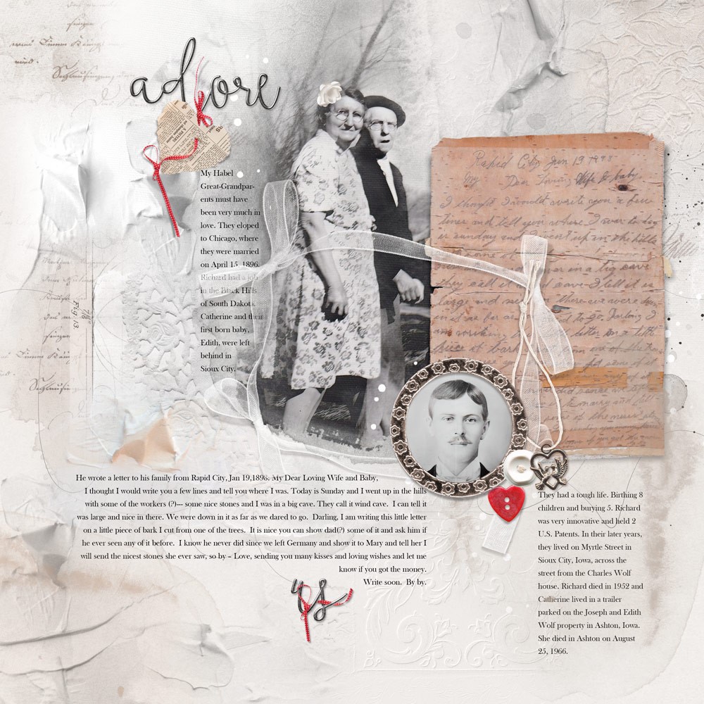 digital scrapbooking theme ideas