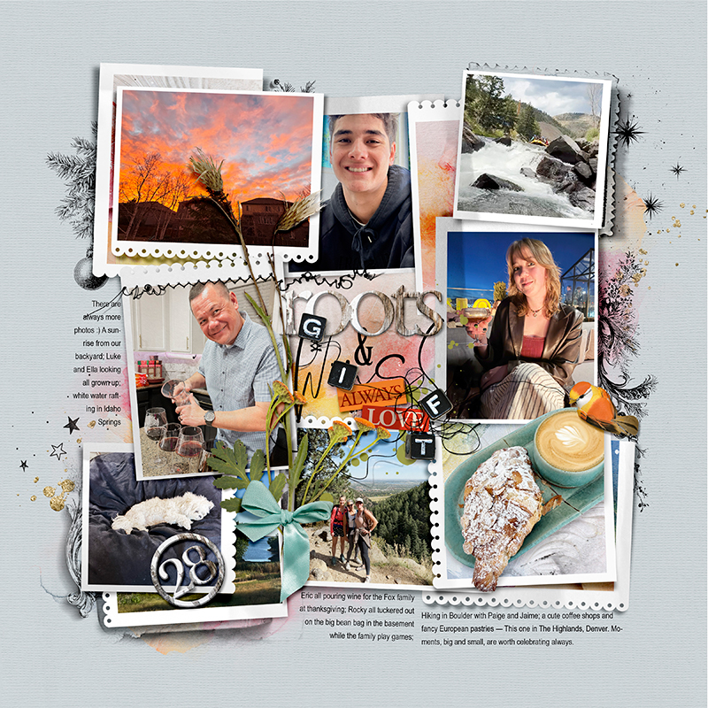 storytelling digital scrapbook class