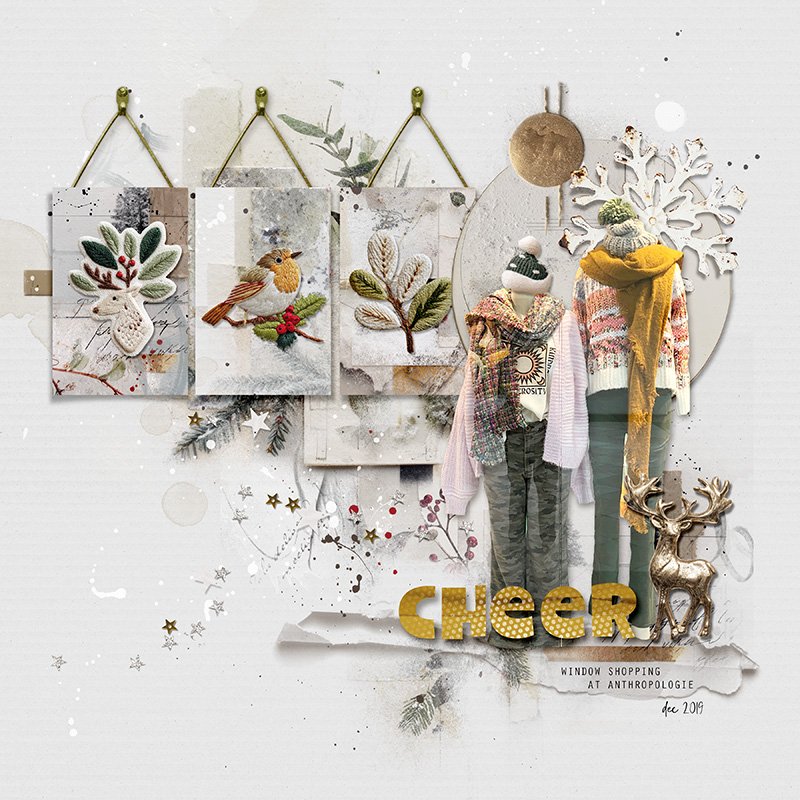 Click here to learn more about the digital scrapbooking supplies and techniques used in this memory-keeping page by team member, Miki