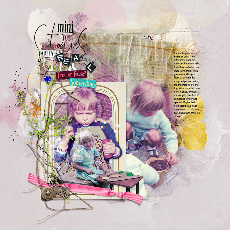 Digital Scrapbook Photo Editing