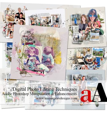 Digital Scrapbook Photo Editing: Enhance and Improve