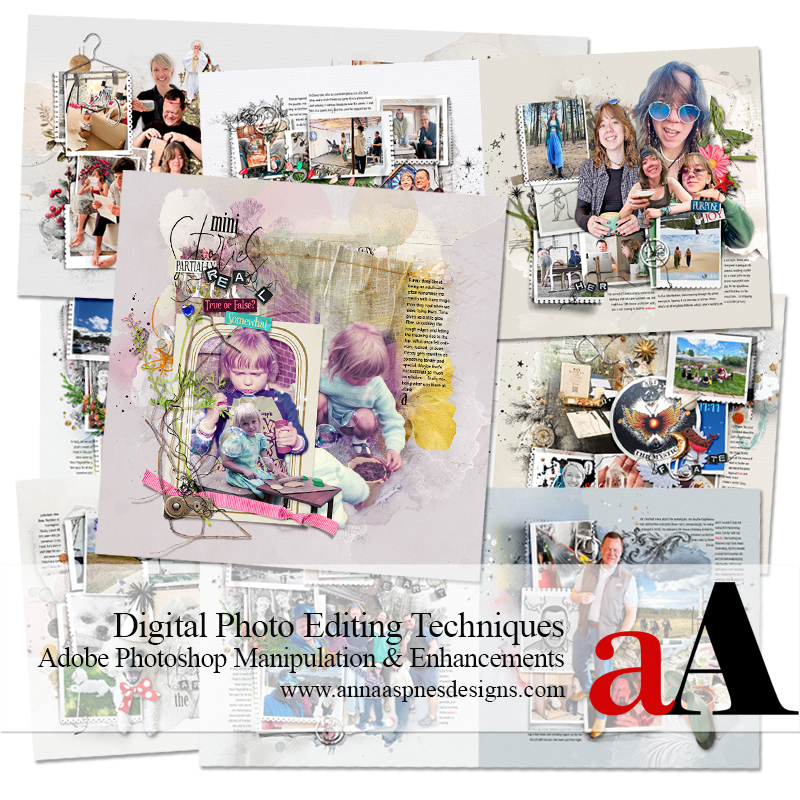 Digital Scrapbook Photo Editing: Enhance and Improve
