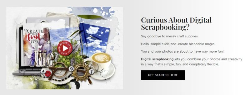 start digital scrapbook classes