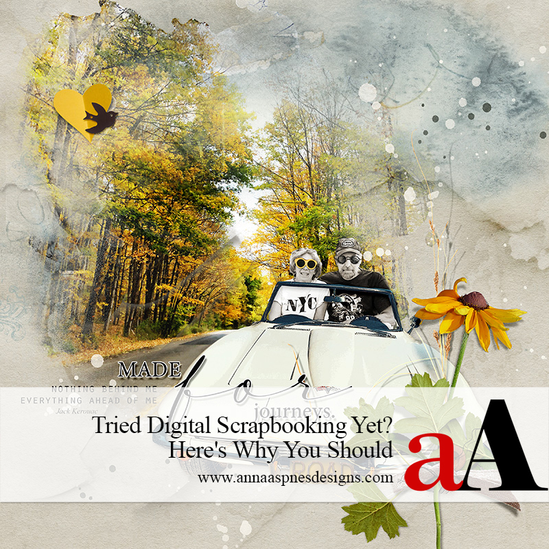 benefits of digital scrapbooking