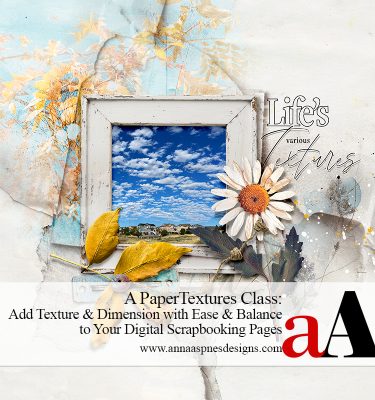 Digital Scrapbooking Paper Textures Class